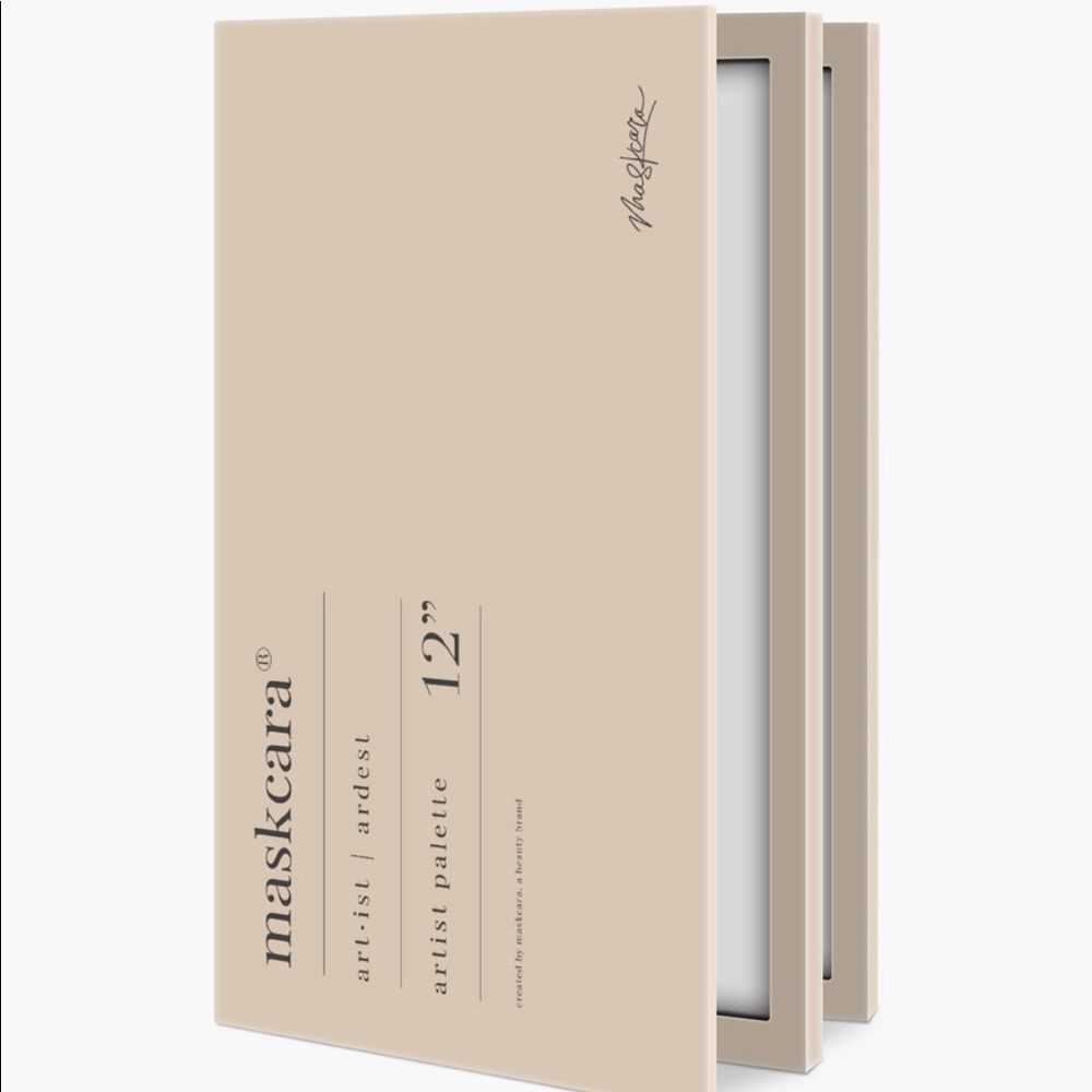 Maskcara Beauty 12” artist pallet Double layer